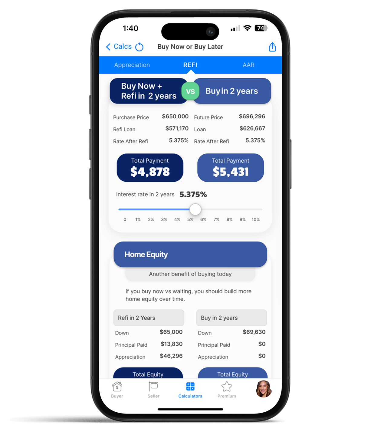 Buyer Graph Page